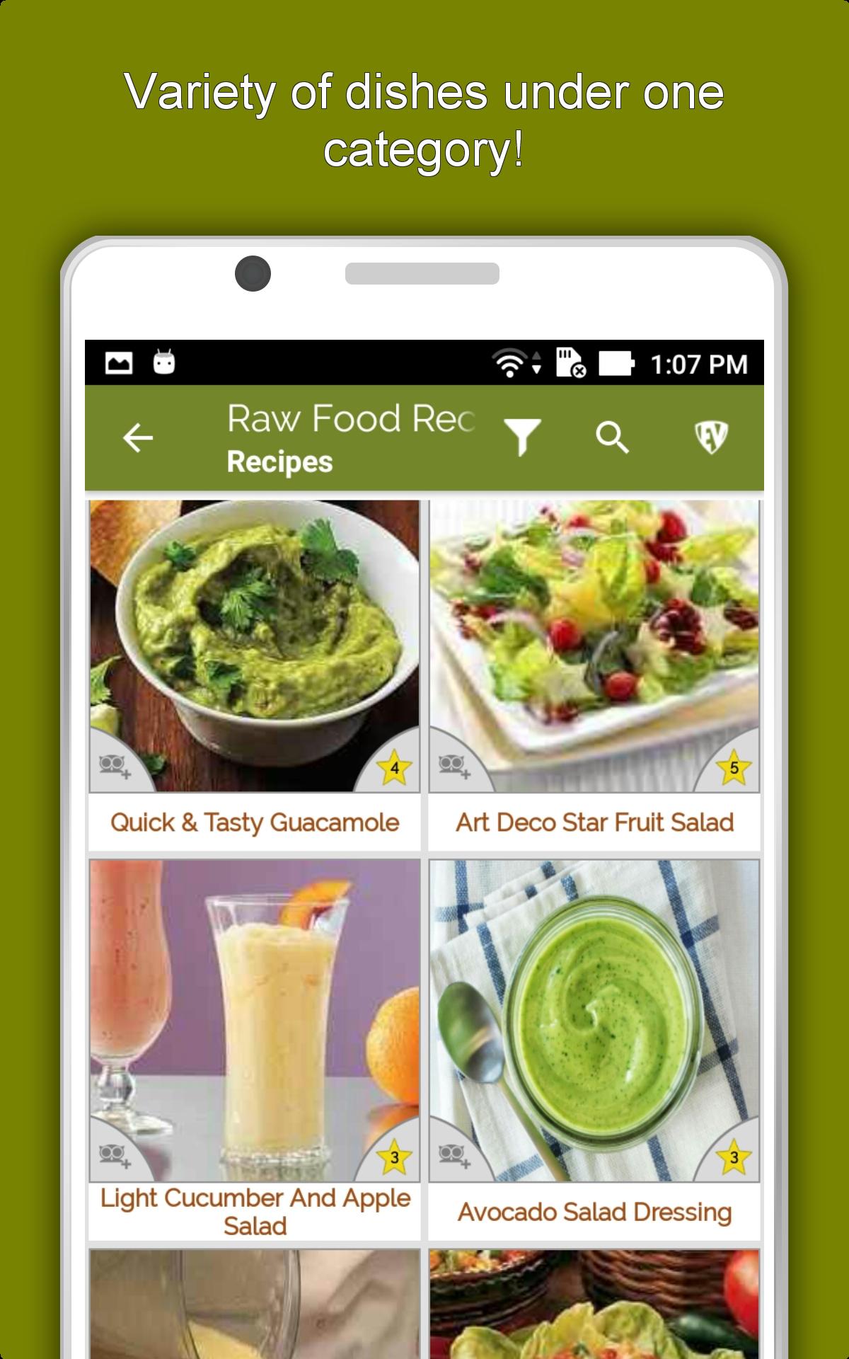 Raw Food Recipes Offline: Healthy, Nutritious Diet 1.1.9 Screenshot 13