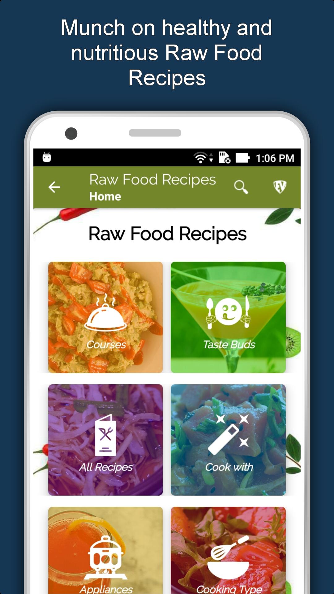 Raw Food Recipes Offline: Healthy, Nutritious Diet 1.1.9 Screenshot 2