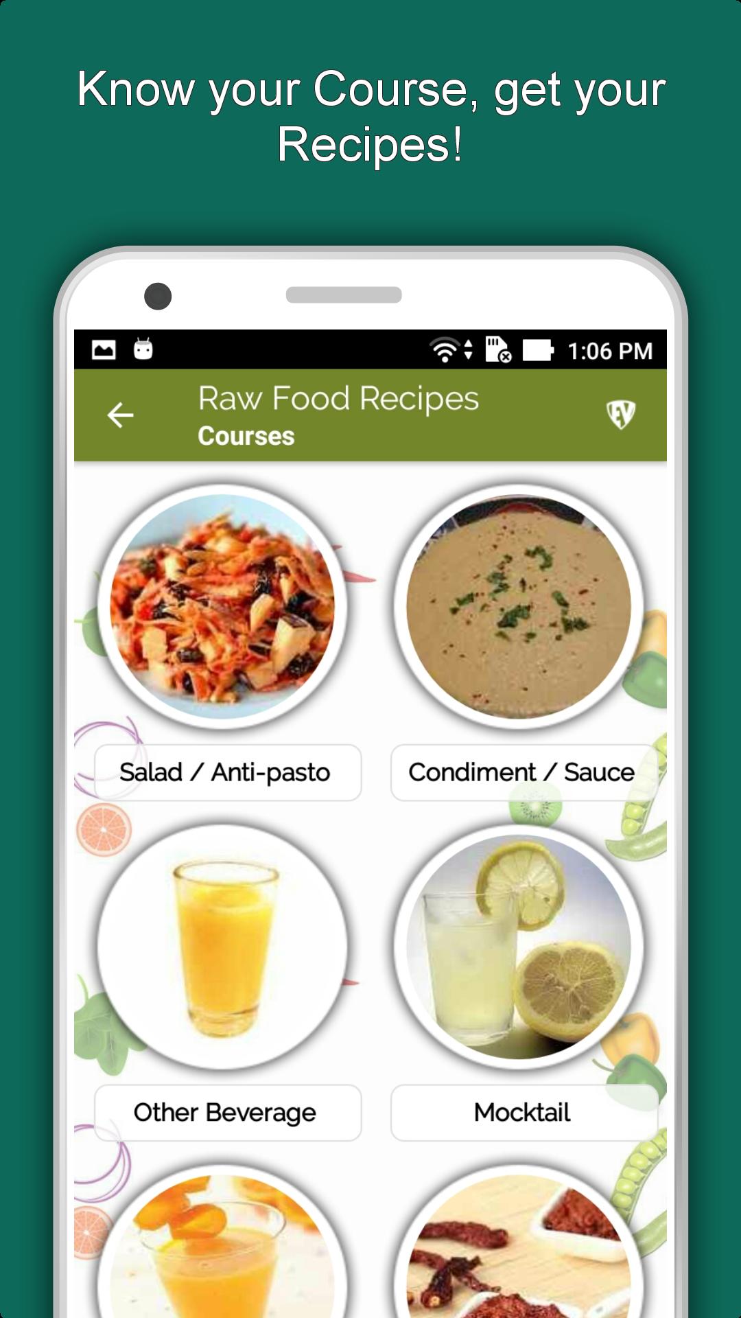 Raw Food Recipes Offline: Healthy, Nutritious Diet 1.1.9 Screenshot 3