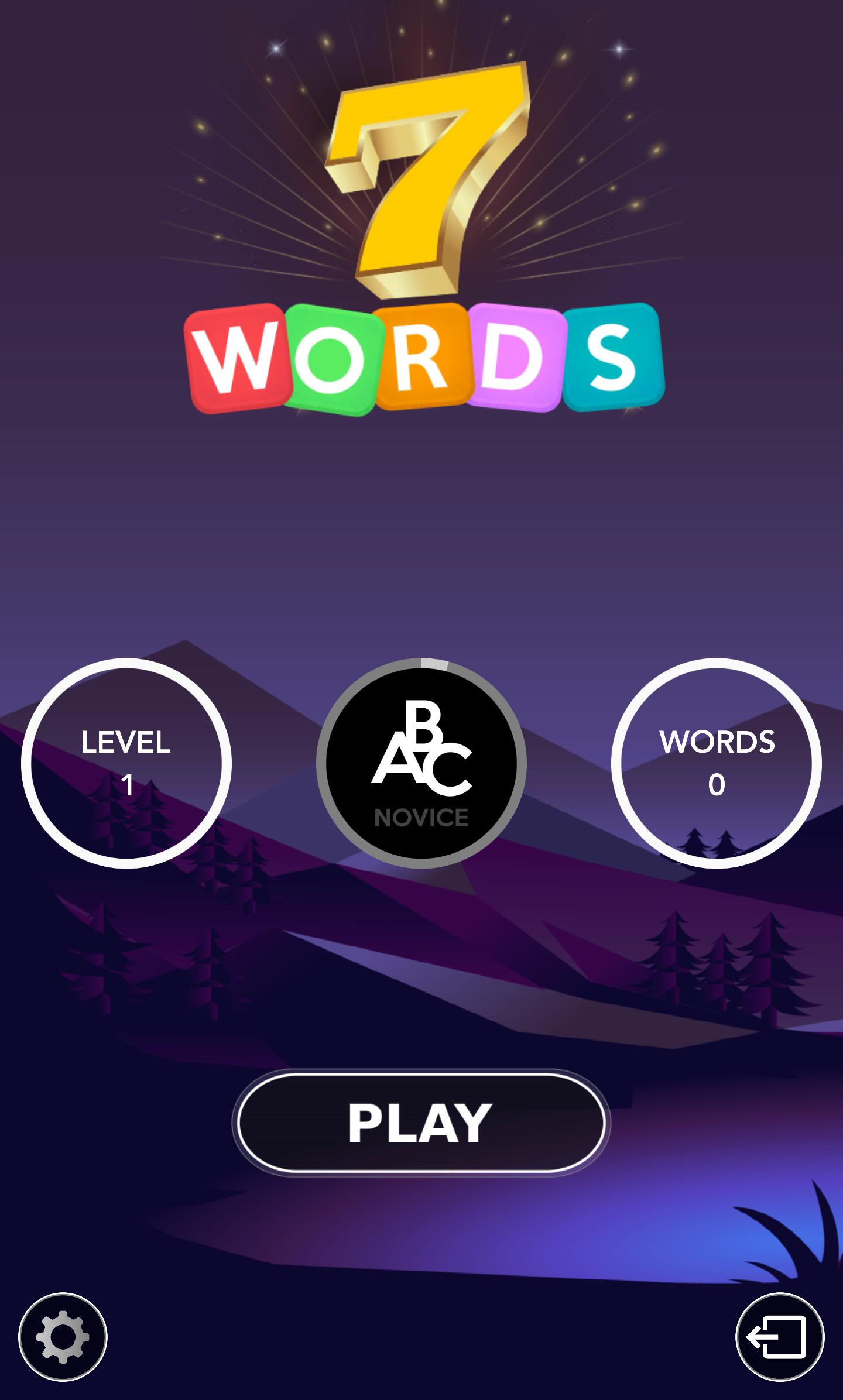 Seven Words with 4000+ Levels and 28000+ Words 1.0.9 Screenshot 1