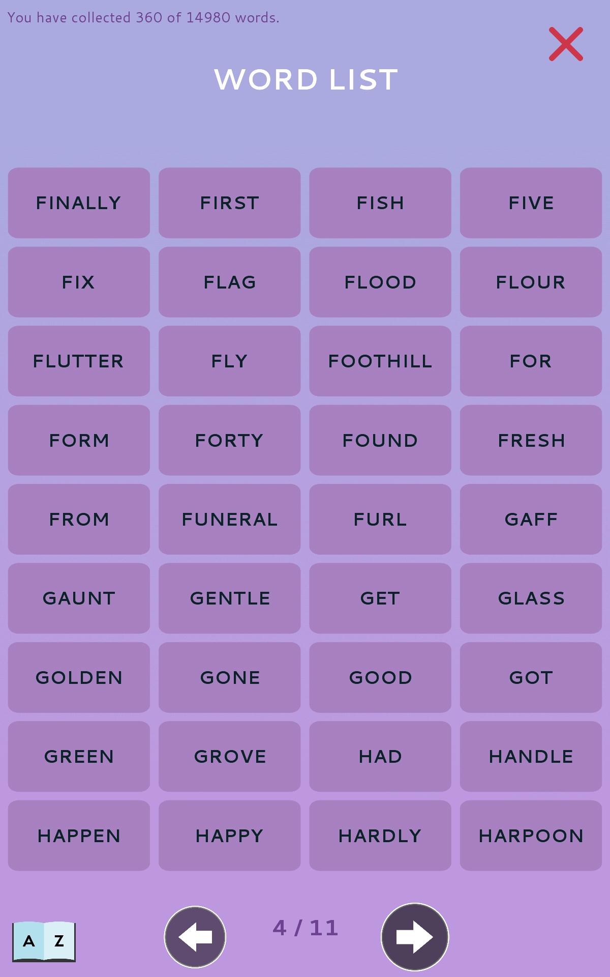 Words From Novels Free Word Puzzle Game 3.0.1 Screenshot 7