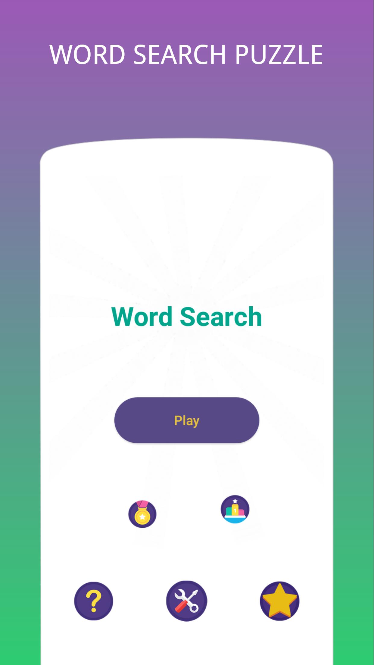 Word Search Puzzle Free 2.4.12 Screenshot 1