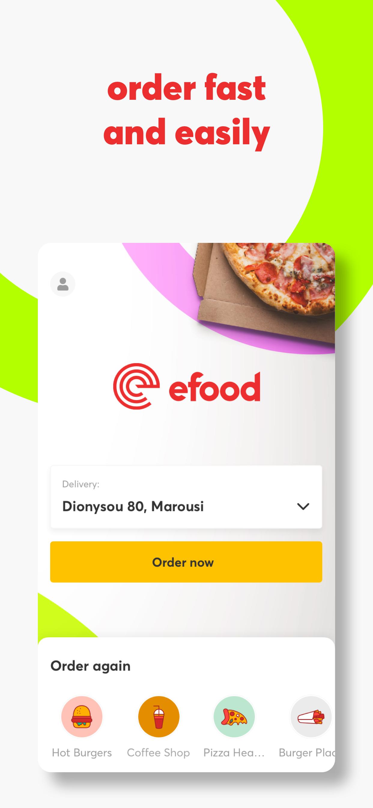 efood delivery 4.6.1 Screenshot 1