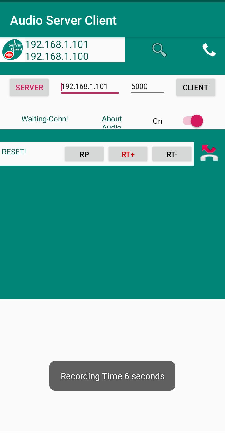 Audio Server Client 1.8 Screenshot 7