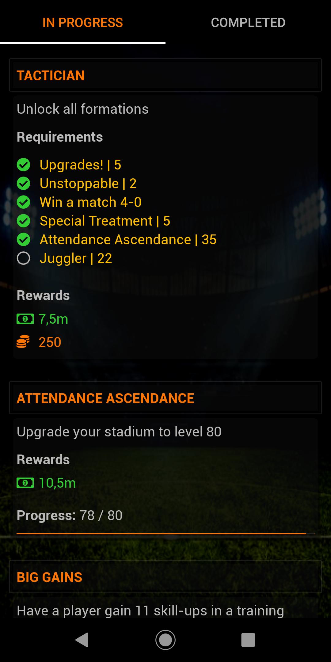 Sidelines Football Manager 2.46 Screenshot 7