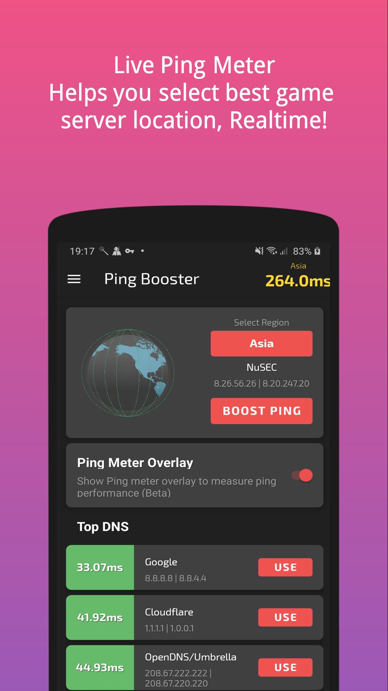 Ping Booster Free ⚡Winner settings for better ping 1.0.30 Screenshot 4
