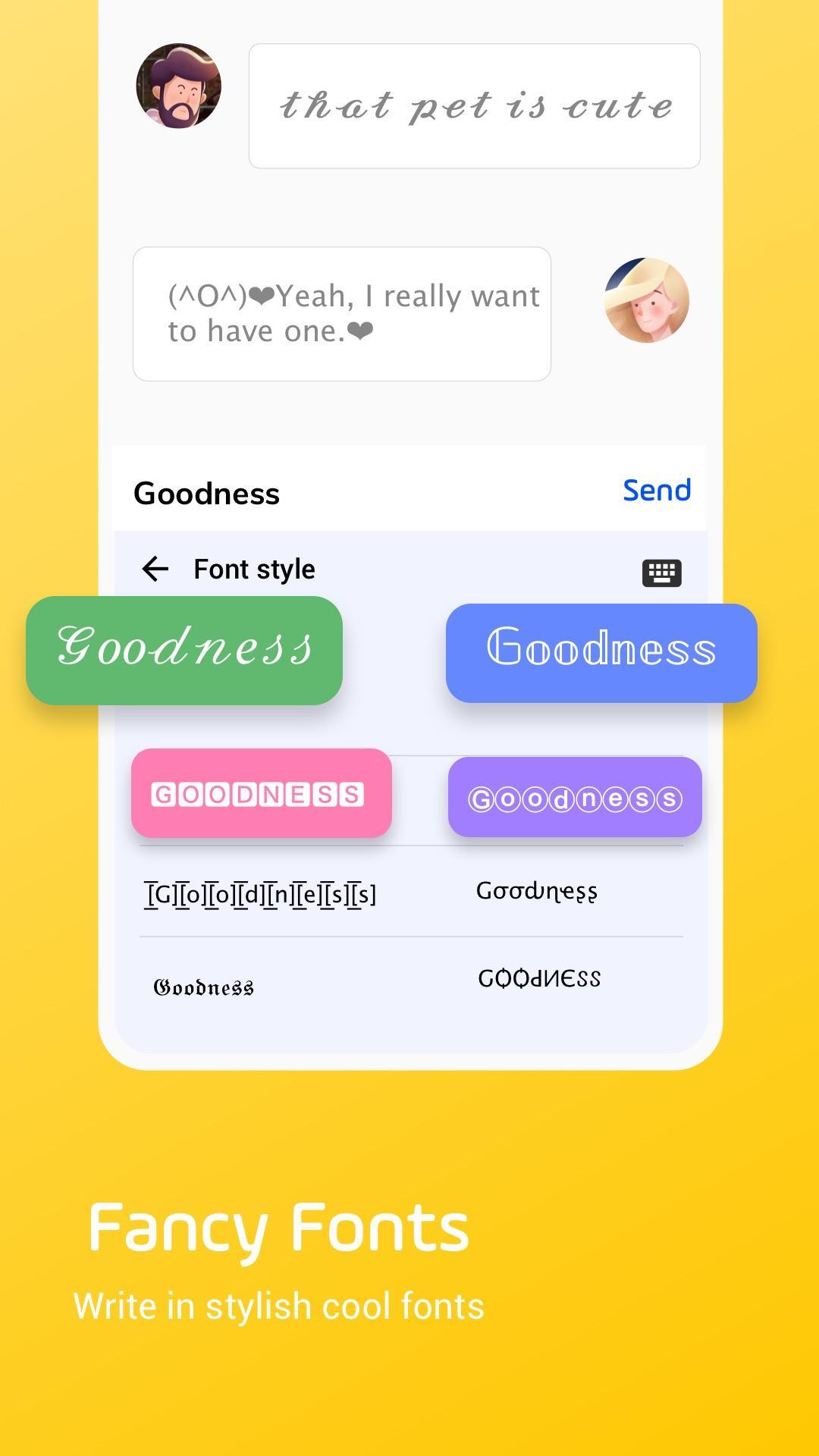 Facemoji Emoji Keyboard Lite:DIY Theme,Emoji,Font 2.5.3.1 Screenshot 3
