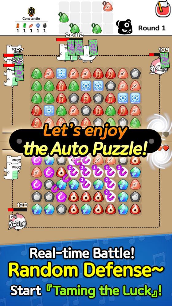 Auto Puzzle Defense : Ninja Block 1.0.10 Screenshot 1