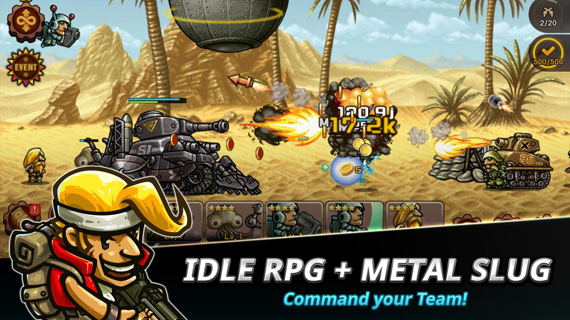 Metal Slug Infinity: Idle Role Playing Game 1.6.8 Screenshot 1