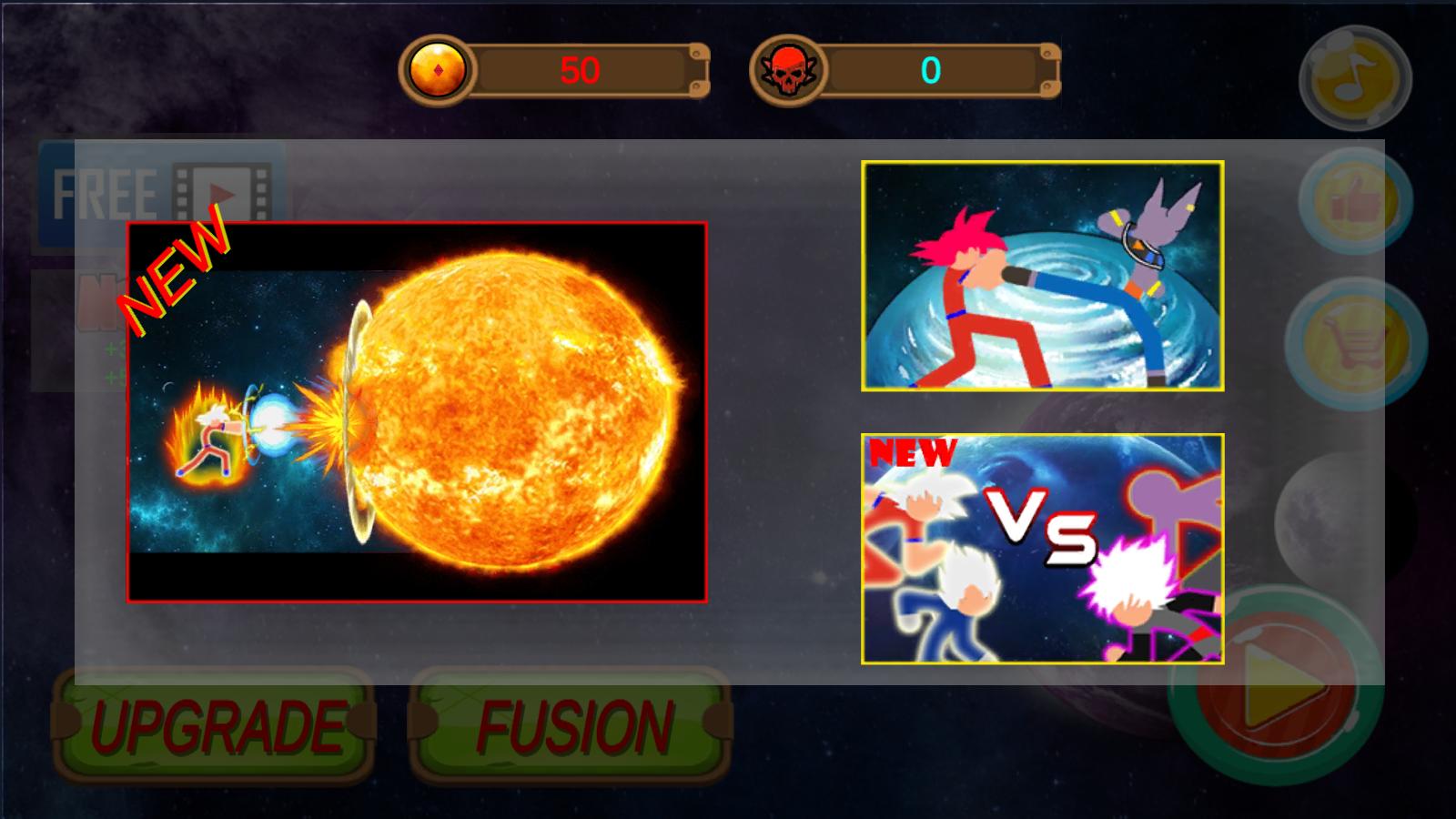 Dragon Ball Z fighting games 8.0 Screenshot 10