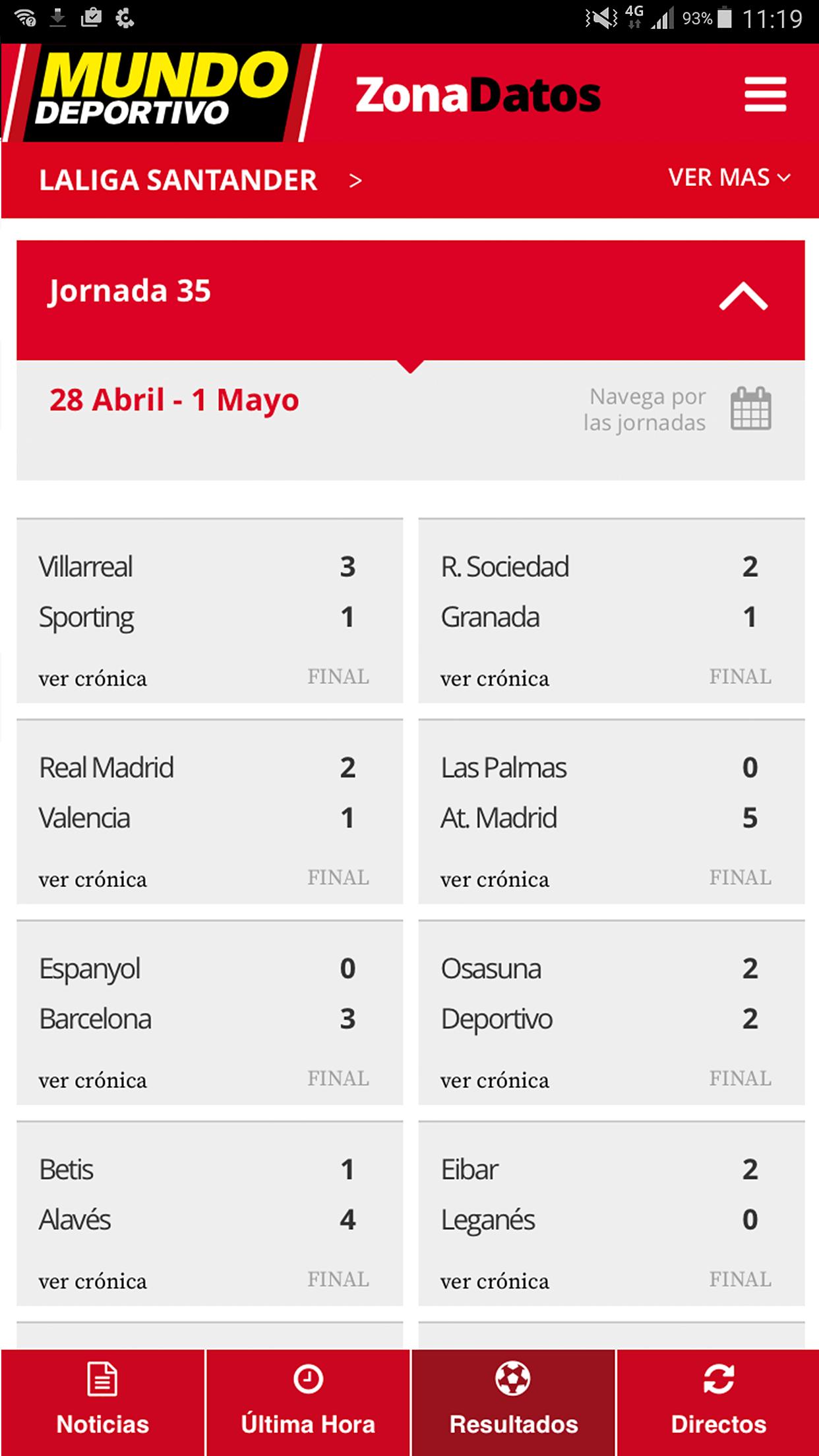 Mundo Deportivo Oficial 3.3.3 Screenshot 3