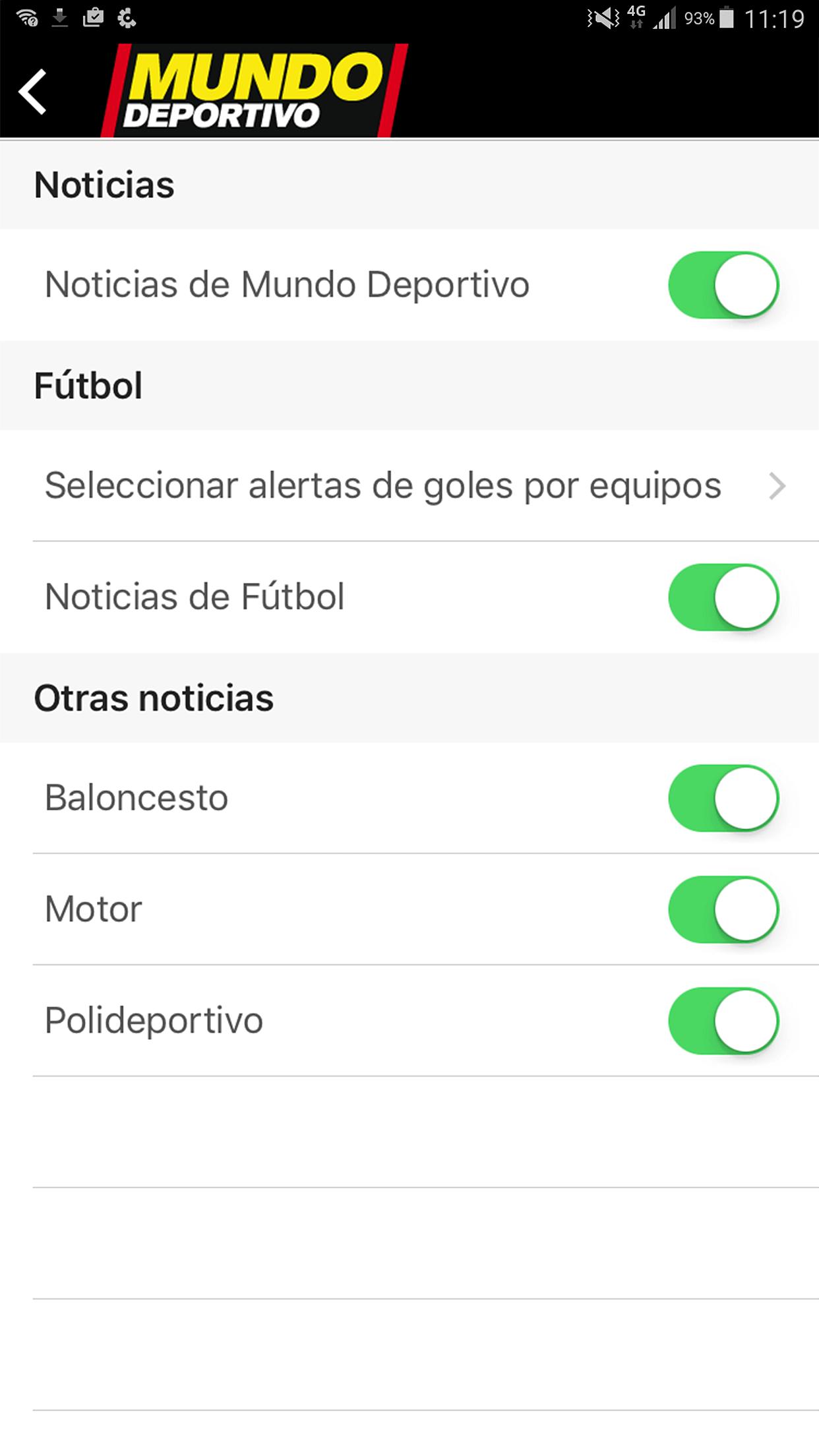 Mundo Deportivo Oficial 3.3.3 Screenshot 4