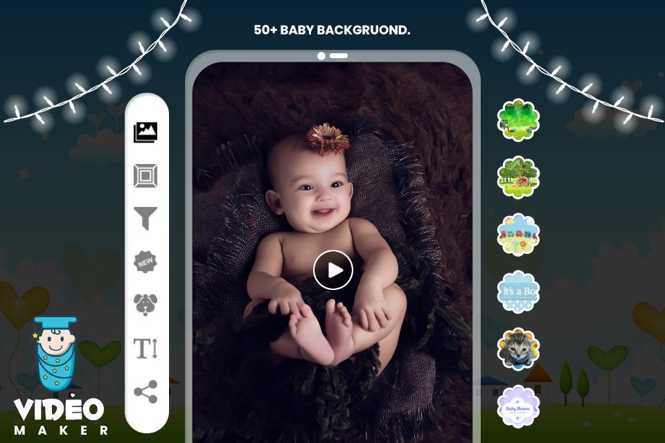 Baby Video Maker 1.2 Screenshot 1