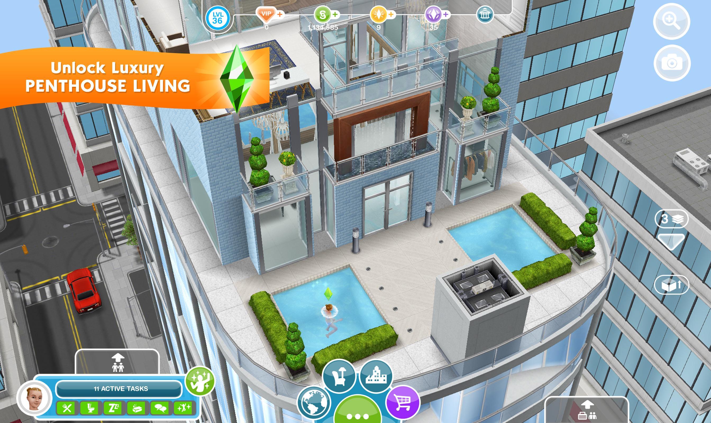 The Sims FreePlay 5.57.1 Screenshot 1