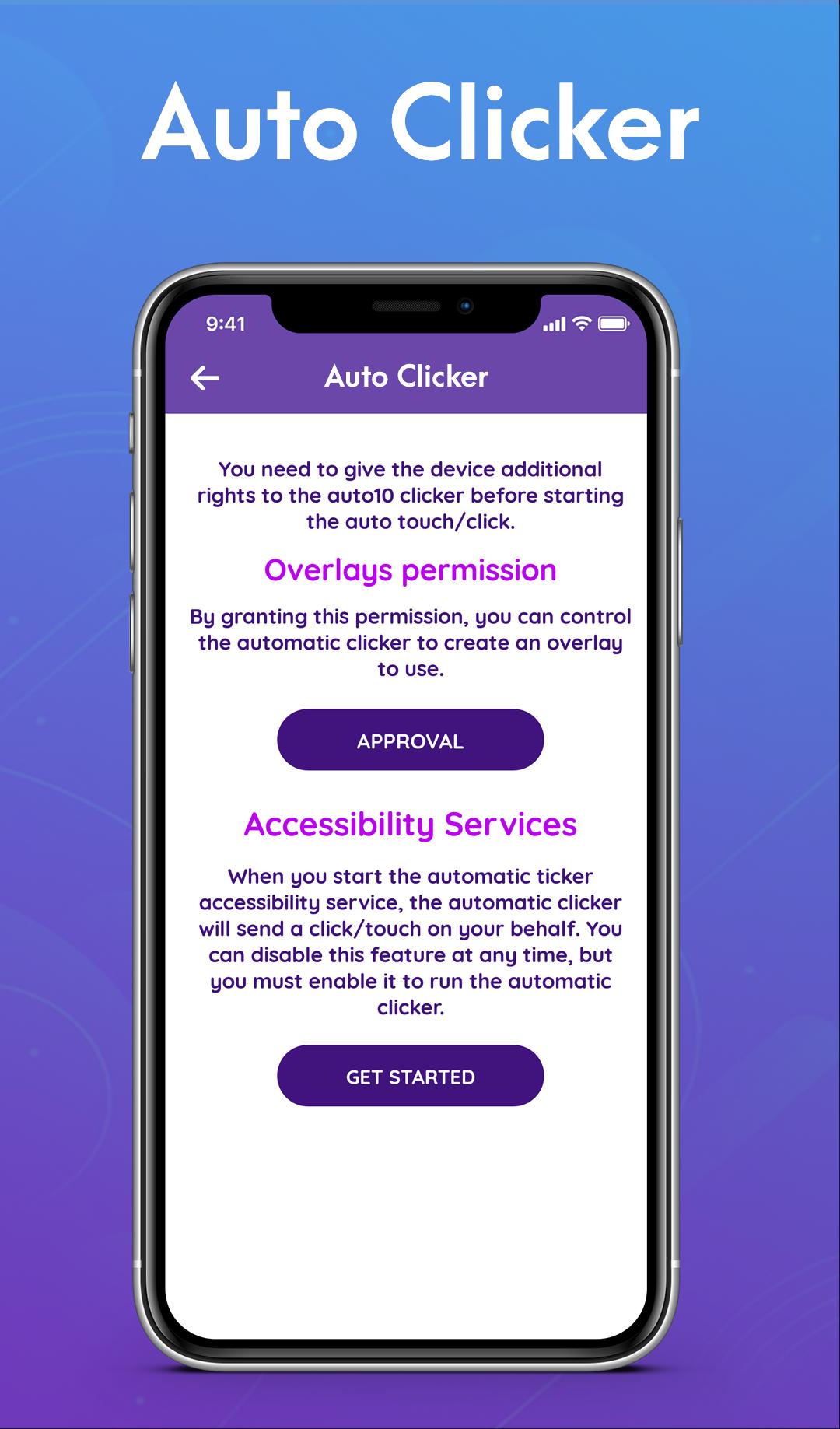 Auto Clicker - Auto Tapper & Easy Touch 1.2 Screenshot 1