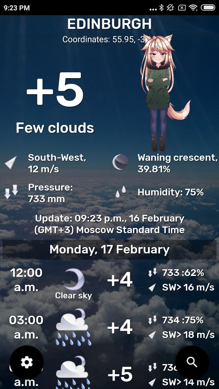 Weather Any place on earth 3.7.0 Screenshot 4