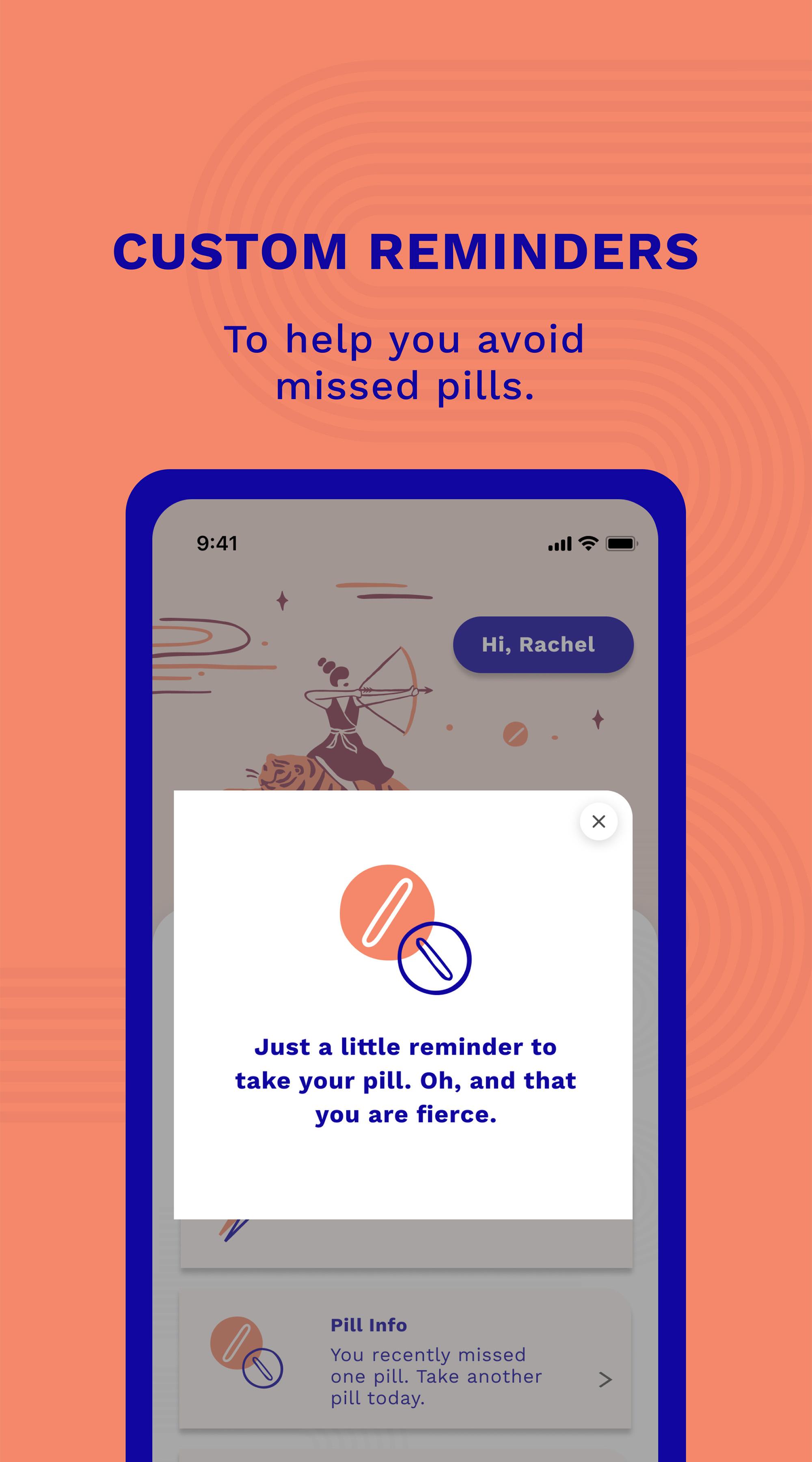Emme Pill & Health Tracker 2.3 Screenshot 3