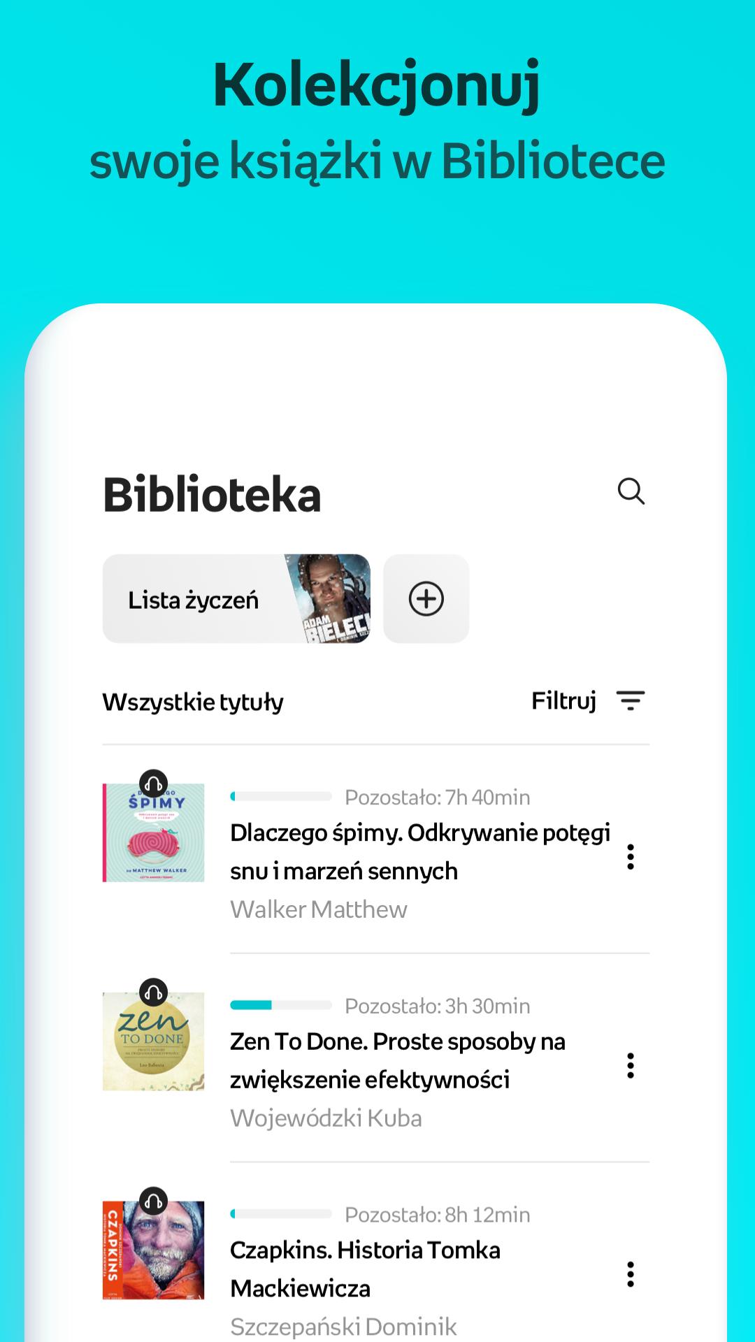 Empik Go audiobooki, ebooki i podcasty 2.8.6.69 Screenshot 5