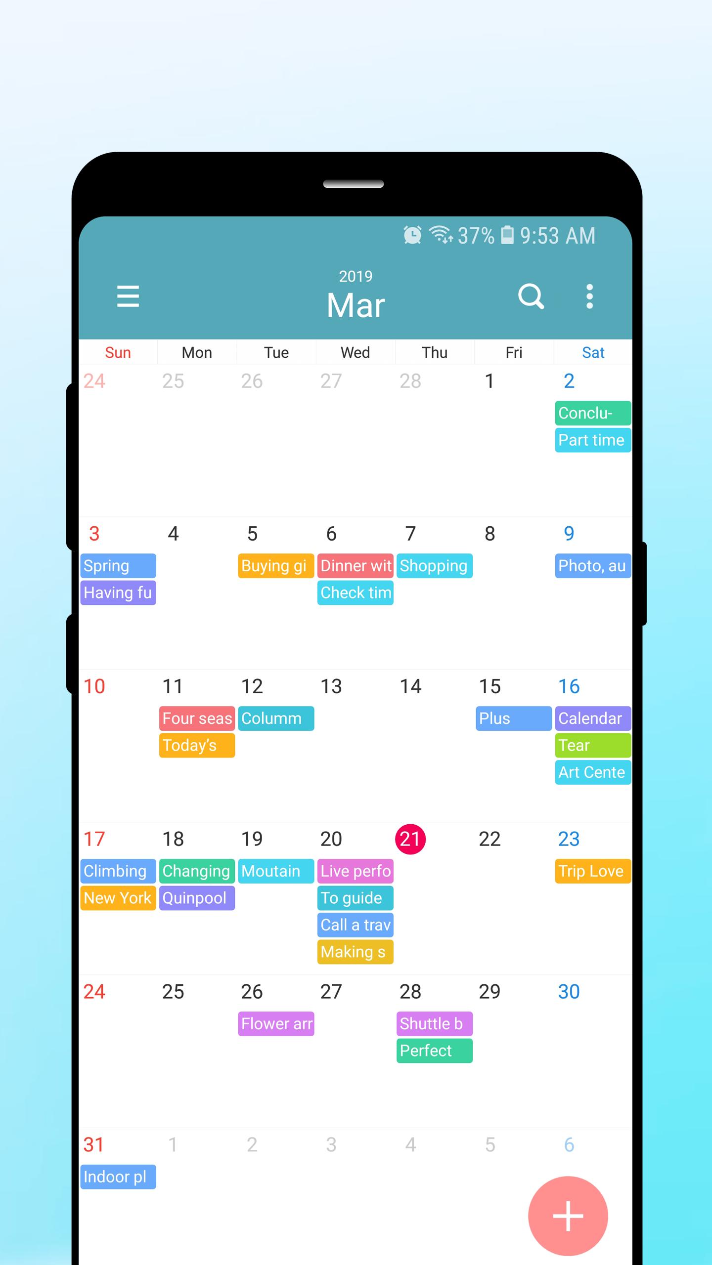 Calendar Note 1.9.2 Screenshot 4