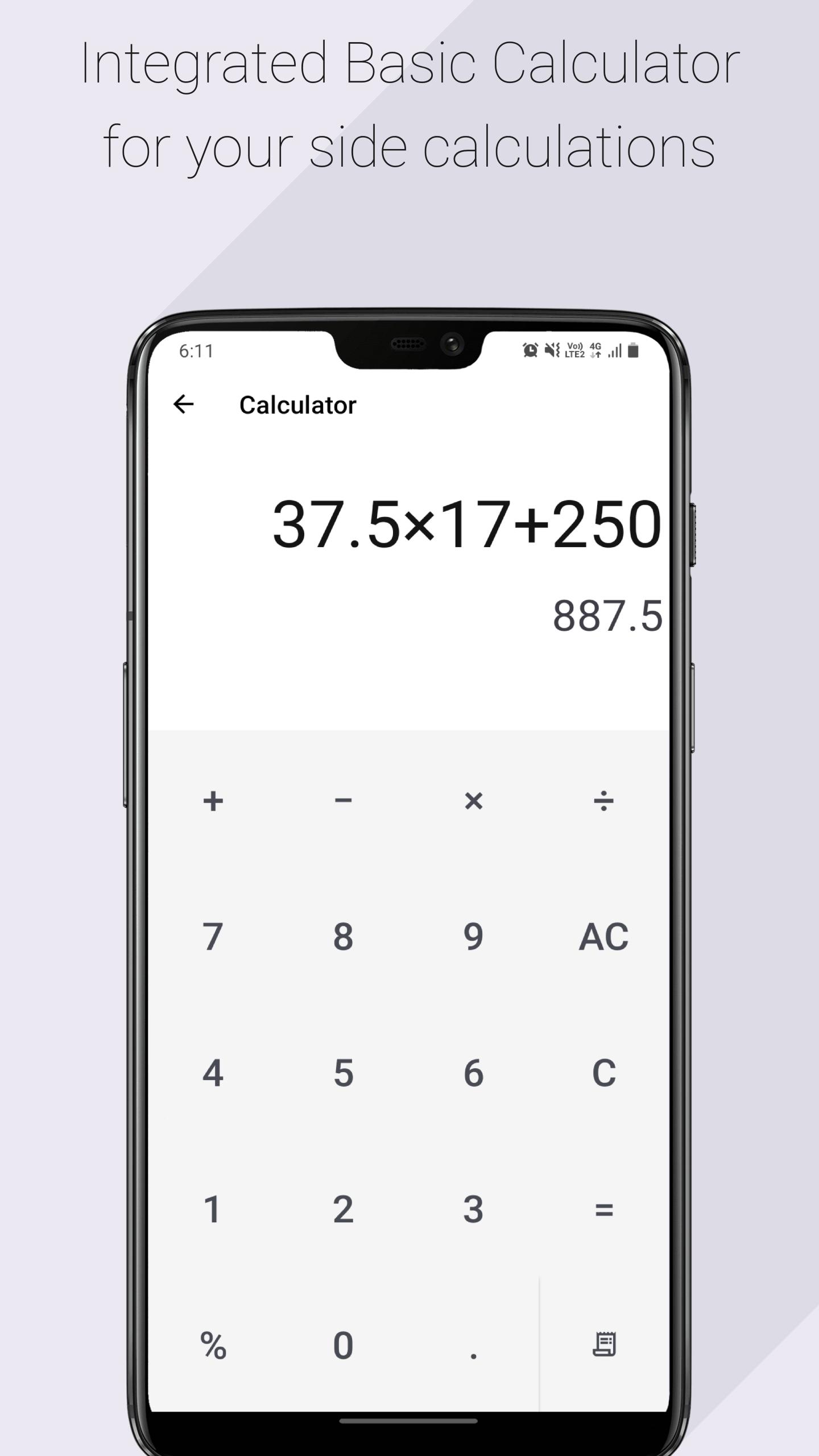 Billculator Simple Invoice & Estimate Maker 4.3.3 Screenshot 6
