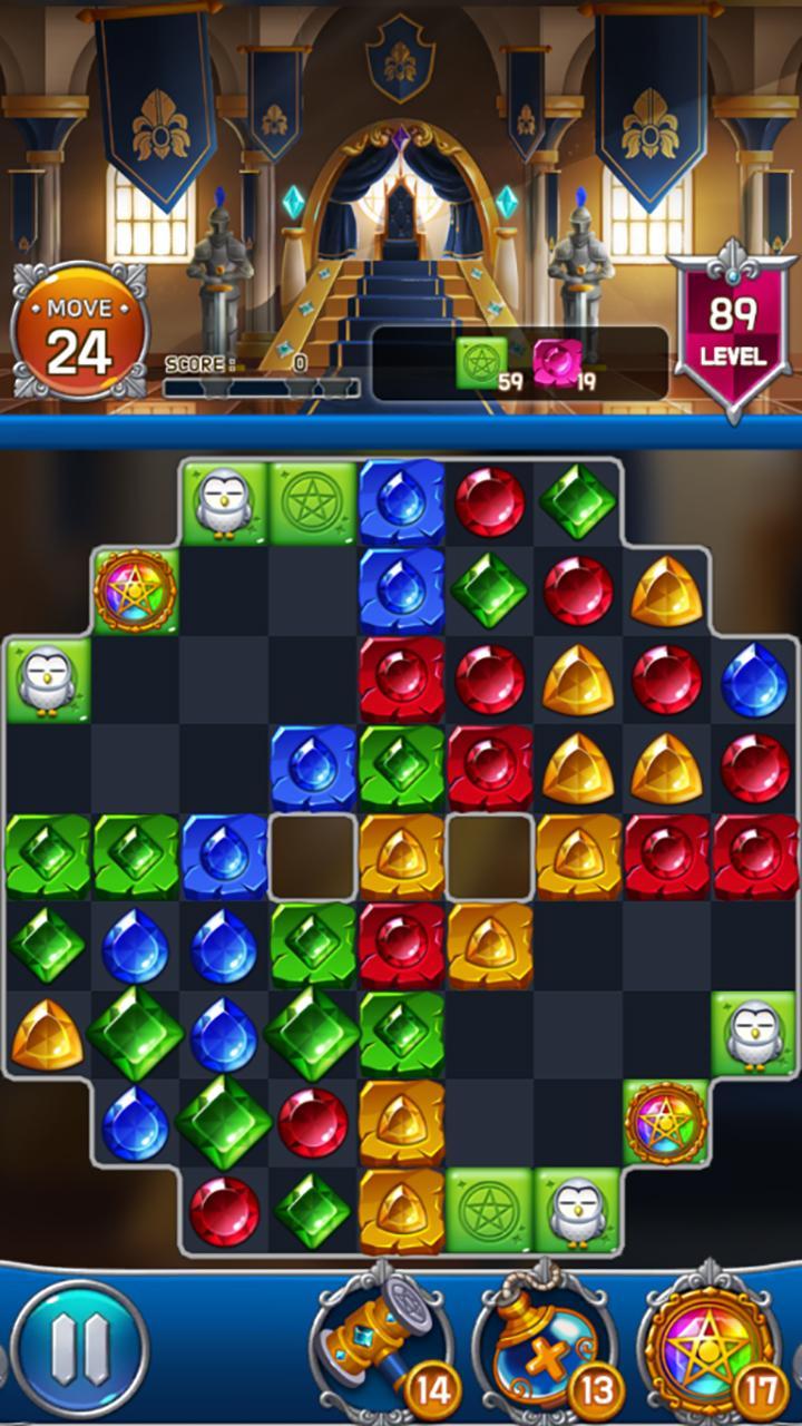 Jewel Royal Castle: Match3 puzzle 1.9.0 Screenshot 1