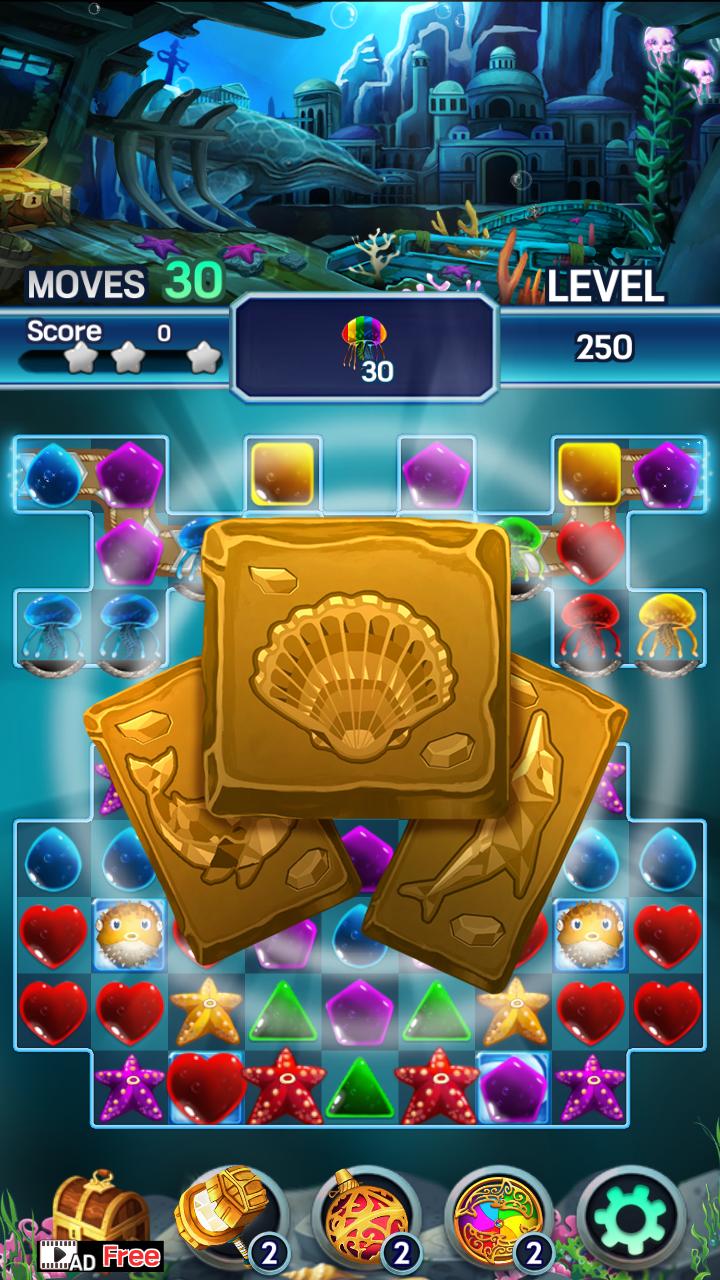 Jewel ocean world: Match-3 puzzle 1.0.6 Screenshot 13