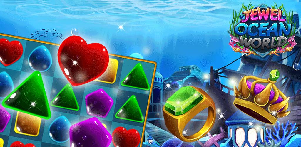 Jewel ocean world: Match-3 puzzle 1.0.6 Screenshot 19