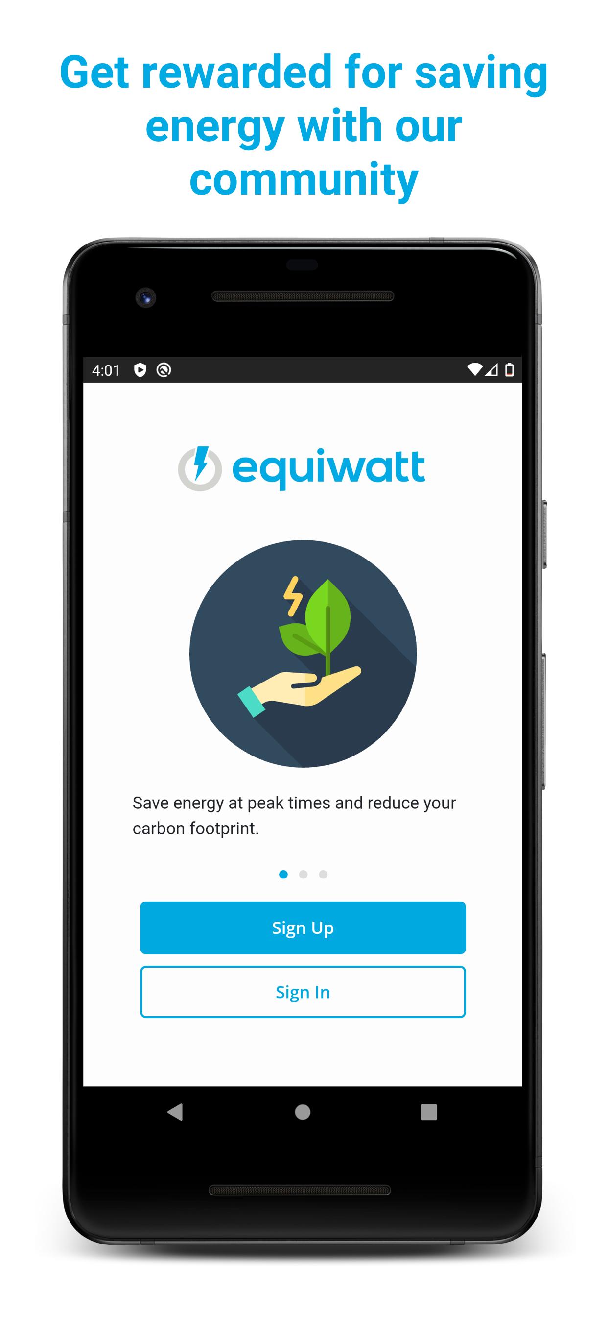 Equiwatt energy saving that pays 1.1.30 Screenshot 1