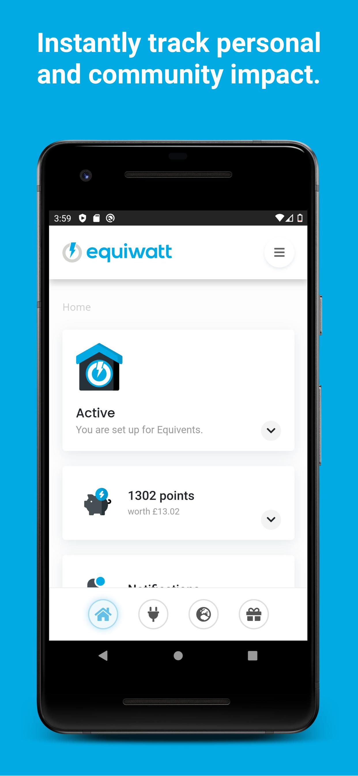 Equiwatt energy saving that pays 1.1.30 Screenshot 2