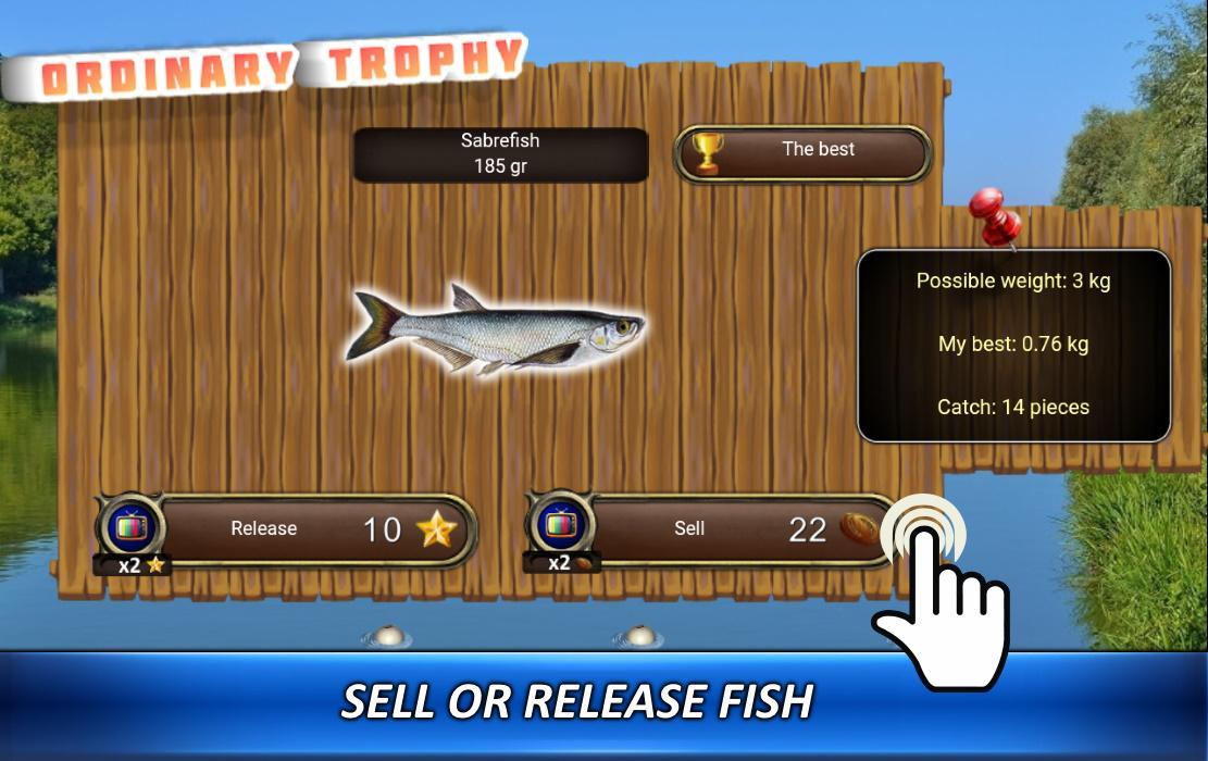 Fish Rain: Sport Fishing Games. Fishing Simulator. 0.1.1.1 Screenshot 4