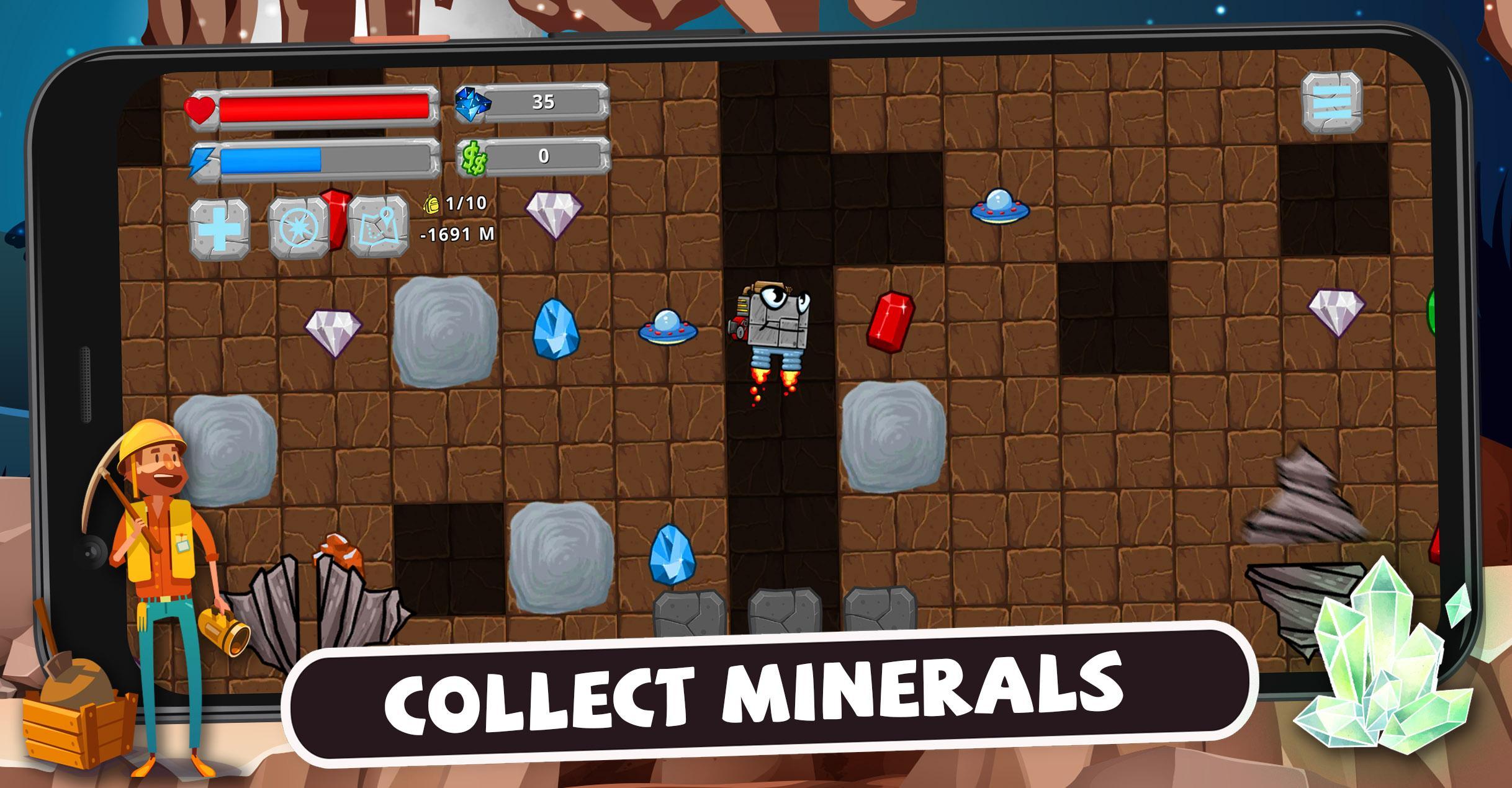 Digger Machine dig and find minerals 2.7.0 Screenshot 1