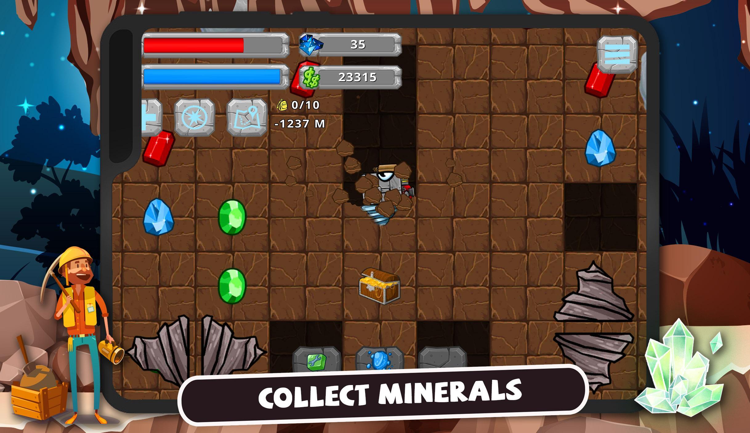 Digger Machine dig and find minerals 2.7.0 Screenshot 8