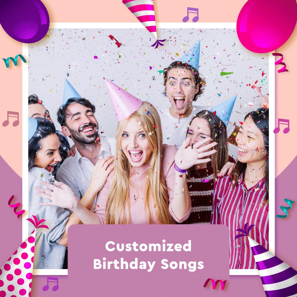 Birthday Songs with Name: Birthday Wishes, Cards 6.0 Screenshot 3