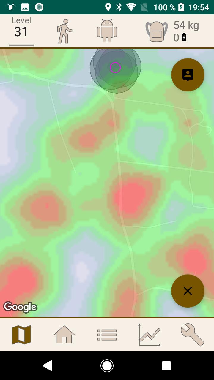 Off Grid (single player, GPS, crafting game) 1.0.34 Screenshot 2