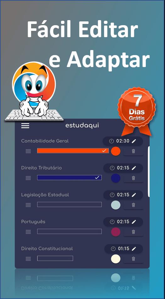Estudaqui plano de estudo eficiente personalizado 2.8.1 Screenshot 5