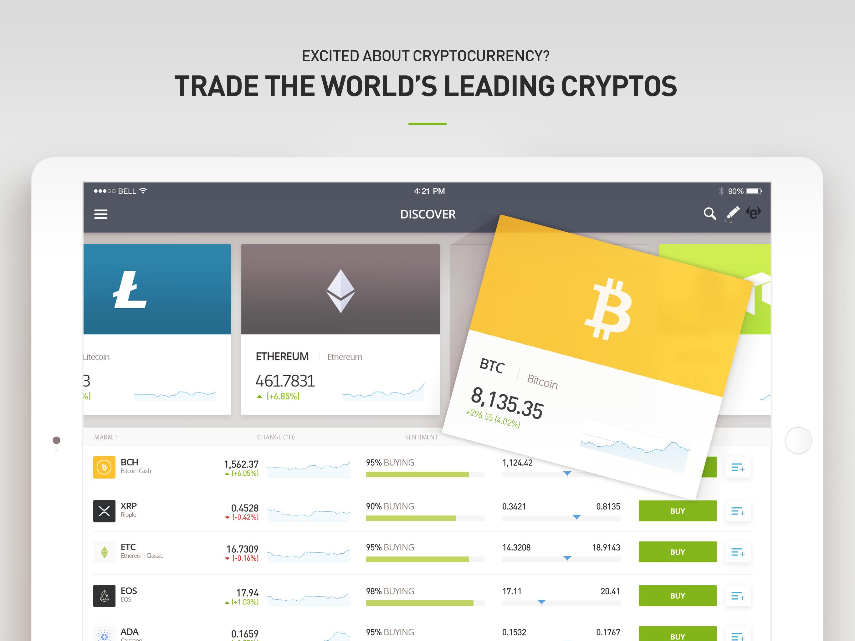 eToro Smart crypto trading made easy 332.0.0 Screenshot 9