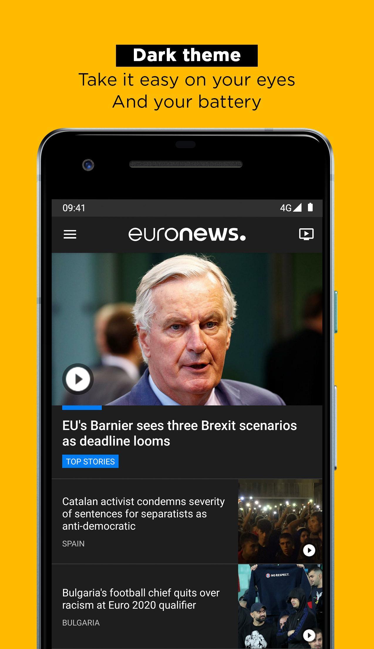 Euronews Daily breaking world news & Live TV 5.2.1 Screenshot 2