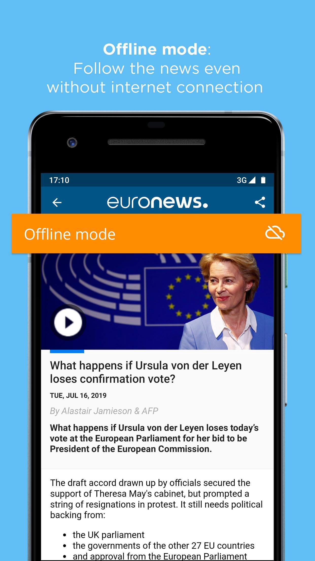 Euronews Daily breaking world news & Live TV 5.2.1 Screenshot 6
