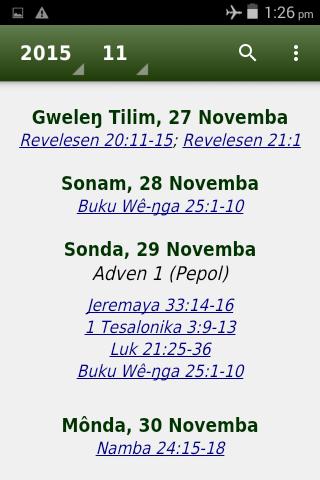 Bukawa Amamas Bible - Bukawa and Tok Pisin 5.2 Screenshot 5