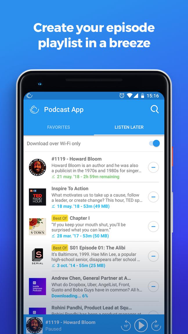 The Podcast App 2.0.8 Screenshot 5