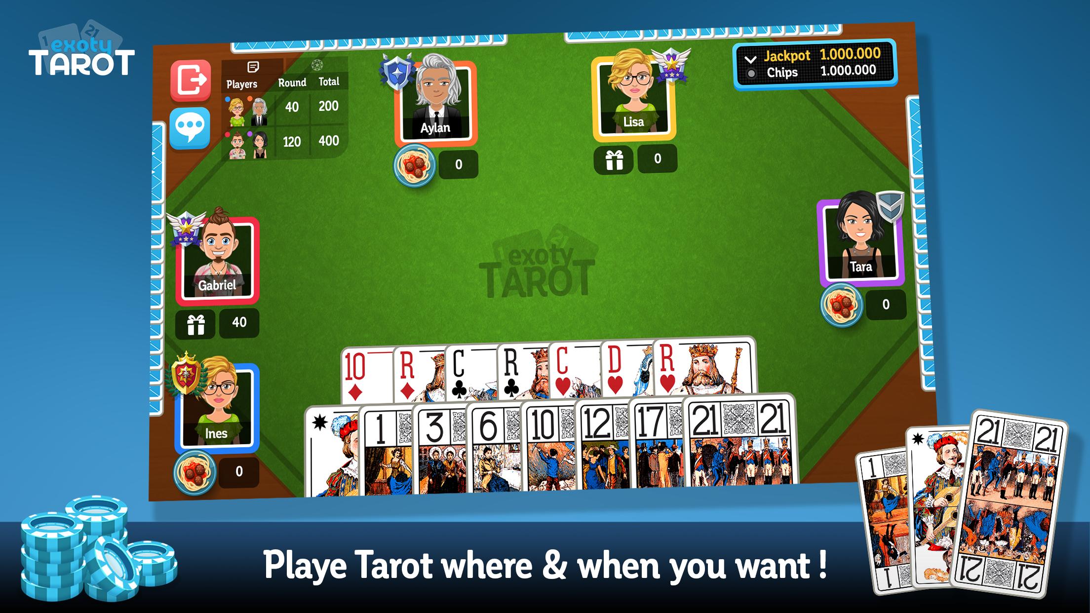 Multiplayer Tarot Game 2.9.4 Screenshot 1