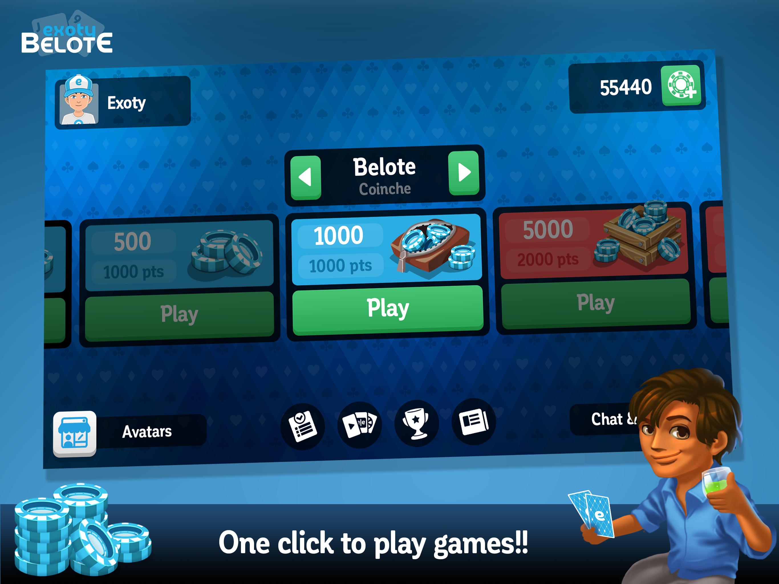 Multiplayer Belote & Coinche 6.8.0 Screenshot 15