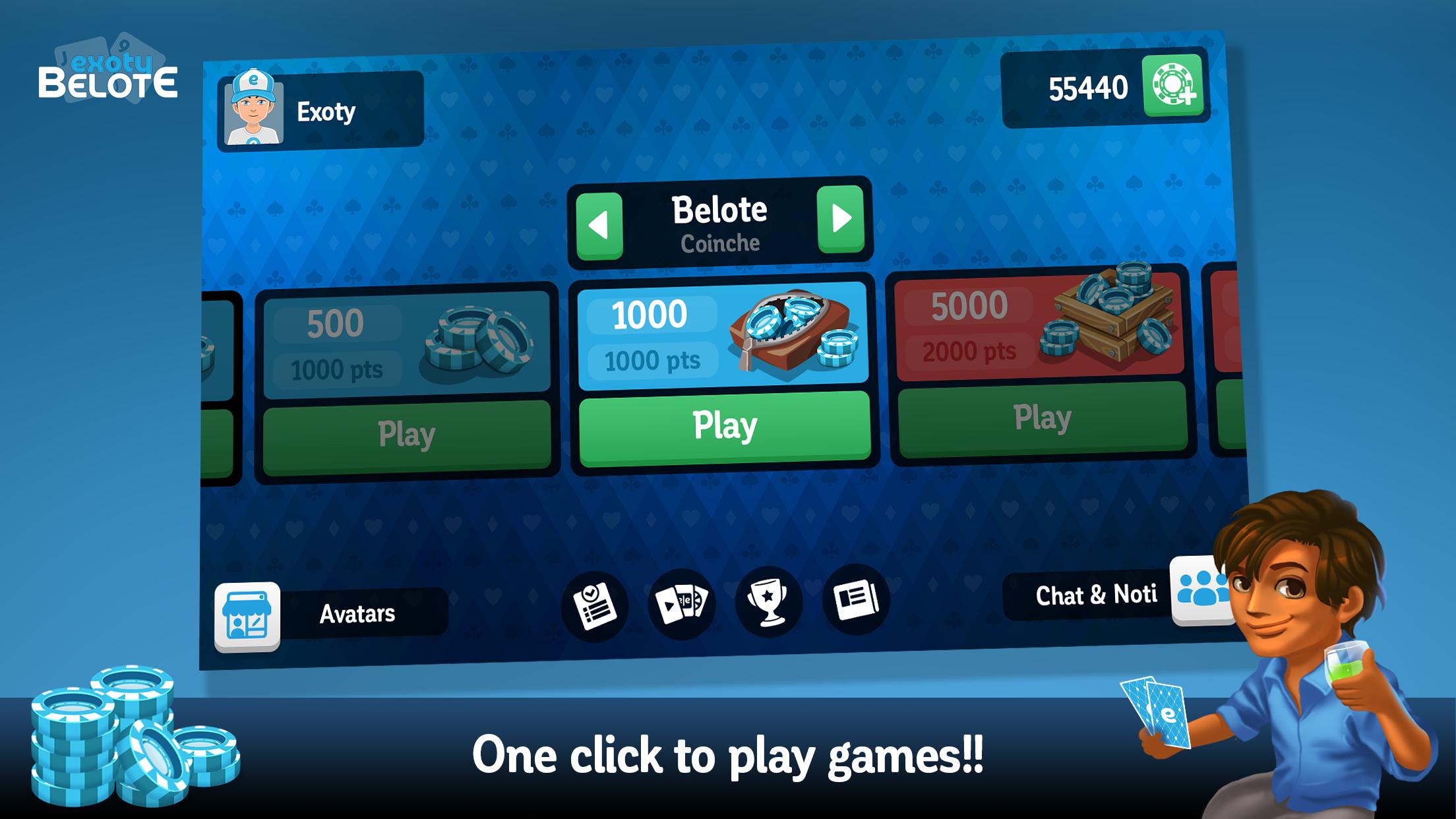 Multiplayer Belote & Coinche 6.8.0 Screenshot 3