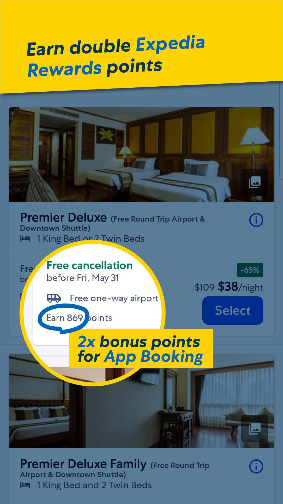 Expedia Hotel, Flight & Car Rental Travel Deals 20.47.0 Screenshot 7