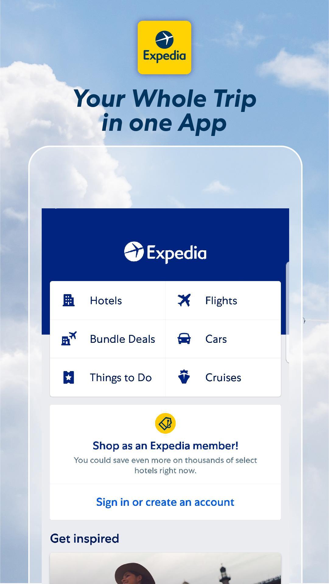 Expedia Hotel, Flight & Car Rental Travel Deals 20.47.0 Screenshot 8