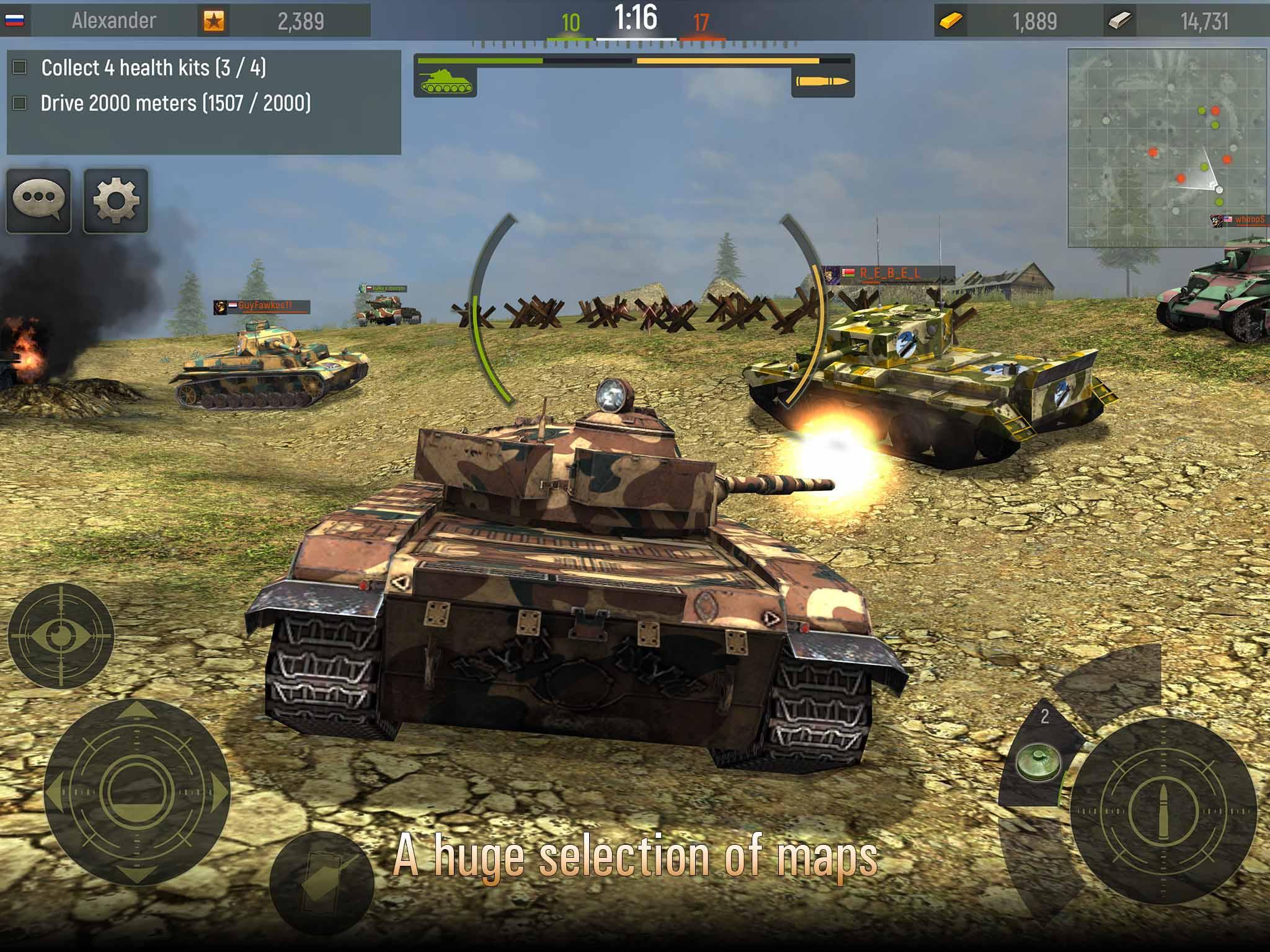 Grand Tanks Best Tank Games 3.03.6 Screenshot 13