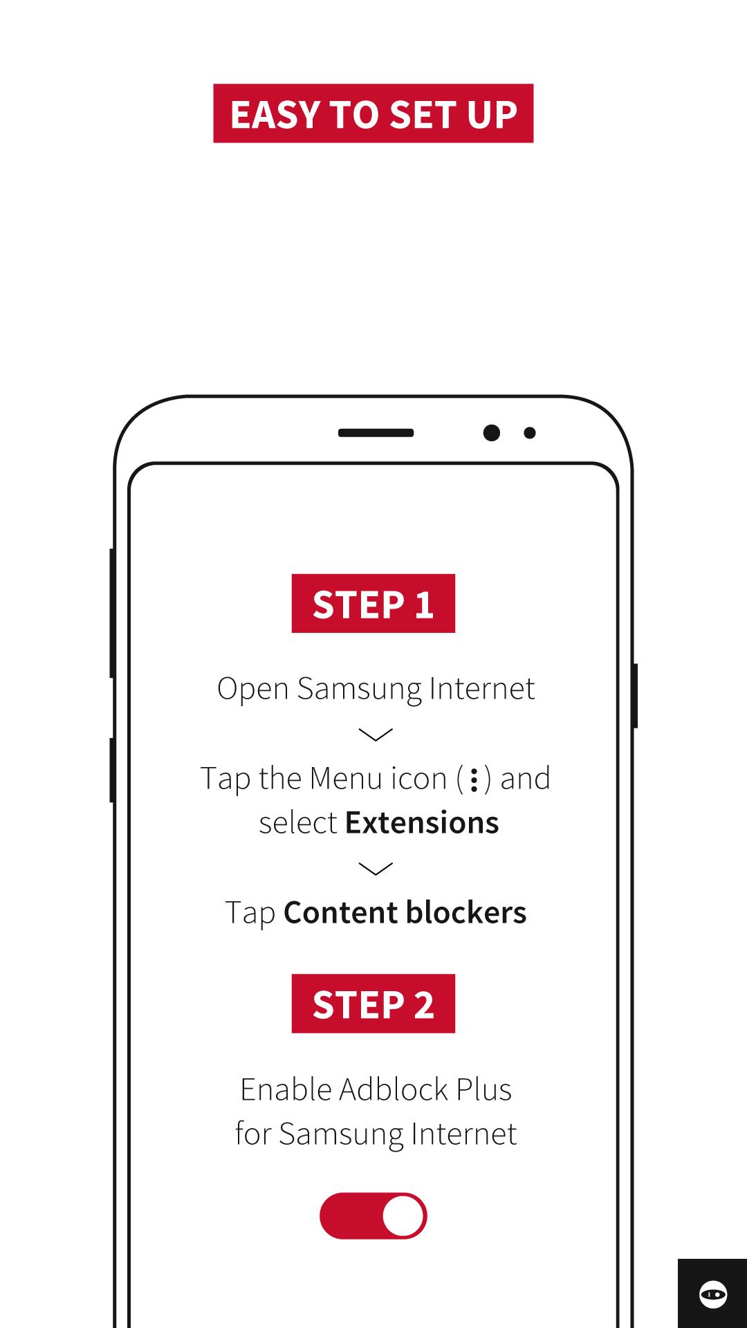 Adblock Plus for Samsung Internet Browse safe 1.2.0 Screenshot 2