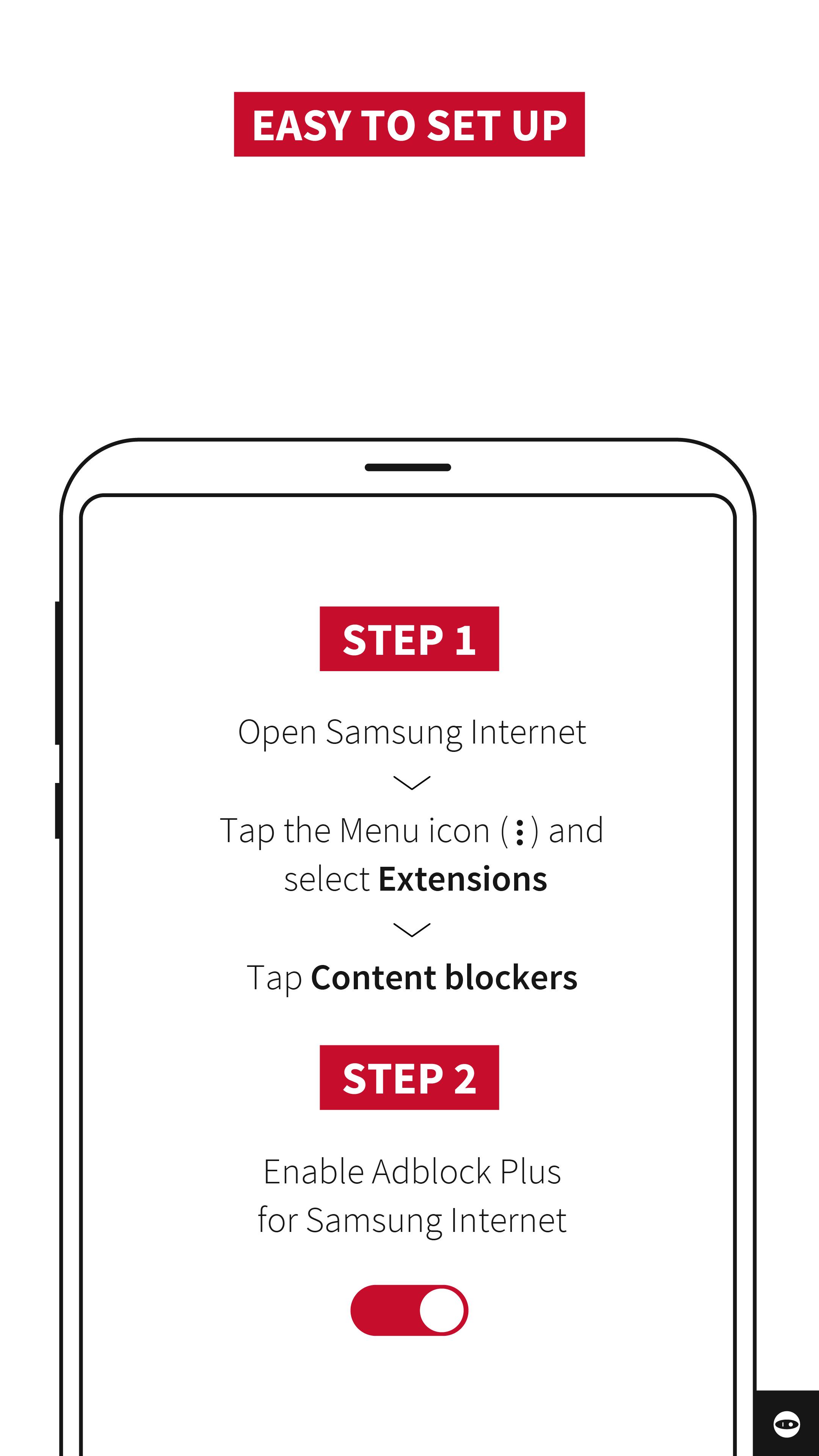 Adblock Plus for Samsung Internet Browse safe 1.2.0 Screenshot 9