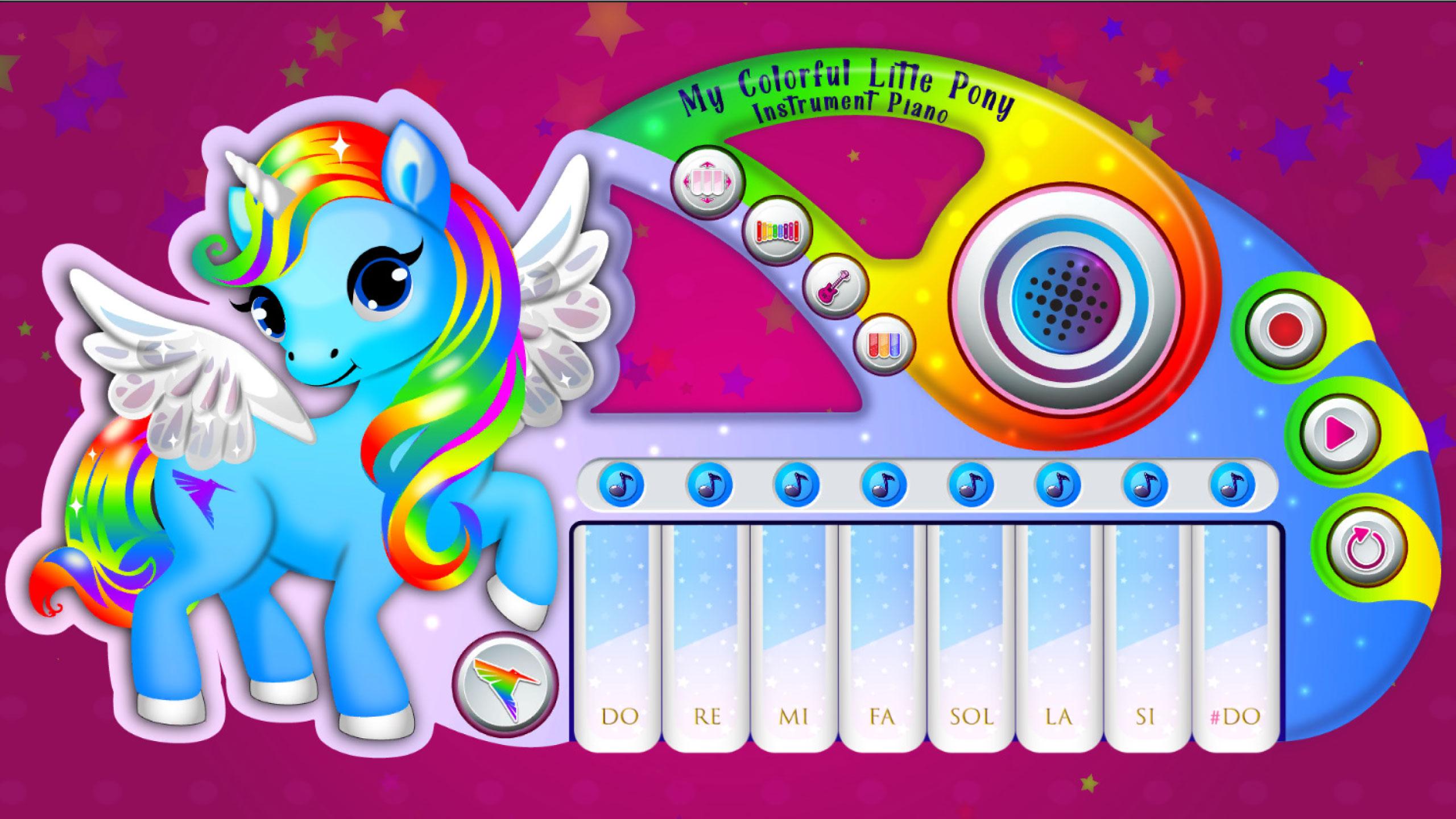 My Colorful Litle Pony Instrument - Piano 2.0 Screenshot 10