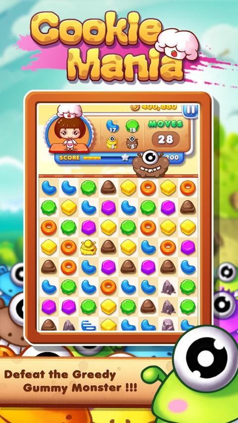 Cookie Mania Match-3 Sweet Game 2.5.8 Screenshot 2